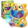 Zabawka RICOKIDS Bubble Fun Maszyna do baniek Żółty kotek + Płyn RK-900 Seria Bubble Fun