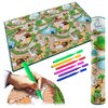 Mata piankowa RICOKIDS Zwijana RK-343 200 x 120 cm Płeć Dziewczynka
