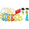 Klocki magnetyczne RICOKIDS Magic Magnetic Blocks RK-768 Wymiary opakowania [mm] 280 x 85 x 390