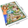 Mata piankowa RICOKIDS Zwijana RK-344 120 x 90 cm Funkcje rozwojowe Wyobraźnia