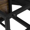 Kwietnik LOFTINSPIRED Hazel Rustic Czarny Liczba półek [szt.] 2