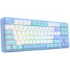 Klawiatura REDRAGON K707WBB-RGB StarBlade Komunikacja z komputerem Przewodowa