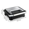 Grill elektryczny TEFAL GC272D10 Lampka kontrolna temperatury Tak