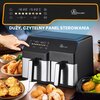 Air Fryer Frytkownica beztłuszczowa EXTRALINK SJ-1000 Funkcje Programator czasowy, Regulacja temperatury