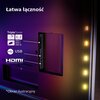 Telewizor PHILIPS 55PUS8319/12 55" LED 4K Titan OS Ambilight x 3 Dolby Atmos HDMI 2.1 Złącza HDMI x3, USB x2