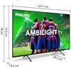Telewizor PHILIPS 55PUS8319/12 55" LED 4K Titan OS Ambilight x 3 Dolby Atmos HDMI 2.1 Smart TV Tak