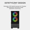 Obudowa RAMPAGE Lyra Mesh Czarny Z oknem Tak