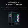 Obudowa RAMPAGE Prime Mesh ARGB Przyciski i regulatory Reset