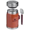 Lunch box STANLEY Classic 10-09382-108 0.4 L Pomarańczowy + Sztućce Liczba sztuk w opakowaniu 1