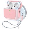 Etui na słuchawki ESR Orbit HaloLock MagSafe do Apple Airpods 4 Różowy