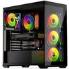 Obudowa KRUX Exo Złącza USB 2.0 x 2, USB 3.0 Type-C x 1, Wejście mikrofonowe x 1, Wyjście słuchawkowe/głośnikowe x 1