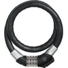 Zapięcie rowerowe ABUS Steel-O-Flex Raydo Pro 1460/85 + uchwyt KF Linka Czarny