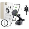 Uchwyt samochodowy TECH-PROTECT QI2 MagSafe Wireless Charger 15W Czarny