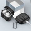 Etui na słuchawki TECH-PROTECT Slim Hook do Samsung Galaxy Buds 3/3 Pro Czarny Możliwość ładowania Nie