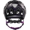 Kask rowerowy ABUS Youn-I 2.0 Czarno-fioletowy dla Dzieci (rozmiar M) Regulacja Od 52 do 57 cm
