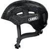 Kask rowerowy ABUS Youn-I 2.0 Street Art Czarny Dla Dzieci z lampką (rozmiar S)