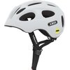 Kask rowerowy ABUS Youn-I Biały dla Dzieci z lampką (rozmiar M) MIPS