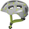 Kask rowerowy ABUS Youn-I 2.0 Szary dla Dzieci z lampką (rozmiar M)