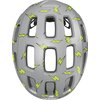 Kask rowerowy ABUS Youn-I 2.0 Szary dla Dzieci z lampką (rozmiar M) Materiał skorupy In-mold