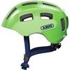 Kask rowerowy ABUS Youn-I 2.0 Jasnozielony dla Dzieci z lampką (rozmiar S)