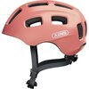 Kask rowerowy ABUS Youn-I 2.0 Różowy dla Dzieci z lampką (rozmiar S)