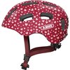 Kask rowerowy ABUS Youn-I 2.0 Cherry Heart Czerwony dla Dzieci z lampką (rozmiar S)