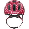 Kask rowerowy ABUS Youn-I 2.0 Cherry Heart Czerwony dla Dzieci z lampką (rozmiar S) Materiał wewnętrzny EPS