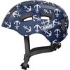 Kask rowerowy ABUS Youn-I 2.0 Anchor Niebieski dla Dzieci z lampką (rozmiar M)