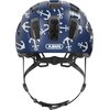 Kask rowerowy ABUS Youn-I 2.0 Anchor Niebieski dla Dzieci z lampką (rozmiar M) Materiał wewnętrzny EPS