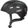 Kask rowerowy ABUS Youn-I 2.0 Velvet Czarny dla Dzieci z lampką (rozmiar S)
