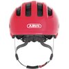 Kask rowerowy ABUS Smiley 3.0 Shiny Czerwony dla Dzieci (rozmiar S) Regulacja Od 45 do 50 cm