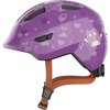Kask rowerowy ABUS Smiley 3.0 Star Fioletowy dla Dzieci (rozmiar S)
