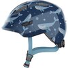 Kask rowerowy ABUS Smiley 3.0 Whale Niebieski dla Dzieci (rozmiar S)