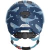 Kask rowerowy ABUS Smiley 3.0 Whale Niebieski dla Dzieci (rozmiar S) Regulacja Od 45 do 50 cm