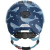 Kask rowerowy ABUS Smiley 3.0 Whale Niebieski dla Dzieci (rozmiar M) Regulacja Od 50 do 55 cm