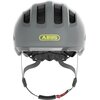 Kask rowerowy ABUS Smiley 3.0 Ace LED Shiny Szary dla Dzieci z lampką (rozmiar S) Materiał wewnętrzny EPS