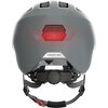 Kask rowerowy ABUS Smiley 3.0 Ace LED Shiny Szary dla Dzieci z lampką (rozmiar S) Regulacja Od 45 do 50 cm