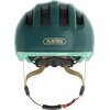Kask rowerowy ABUS Smiley 3.0 Ace LED Royal Zielony dla Dzieci z lampką (rozmiar S) Materiał wewnętrzny EPS