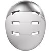 Kask ABUS Skurb ACE Biało-srebrny (rozmiar S) Regulacja Od 52 do 56 cm