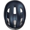 Kask rowerowy ABUS Purl-Y Ace Midnight Granatowy Miejski z lampką (rozmiar L) Materiał skorupy Tworzywo sztuczne