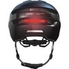 Kask rowerowy ABUS Purl-Y Ace Midnight Granatowy Miejski z lampką (rozmiar L) Regulacja Od 57 do 61 cm