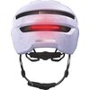 Kask rowerowy ABUS Purl-Y Ace Lawendowy Miejski z lampką (rozmiar L) Wentylacja Tak