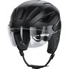 Kask rowerowy ABUS Pedelec 2.0 Ace Velvet Czarny Miejski z lampką (rozmiar S) Regulacja Od 51 do 55 cm