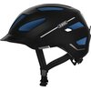 Kask rowerowy ABUS Pedelec 2.0 Motion Czarno-niebieski Miejski z lampką (rozmiar M)