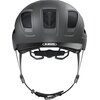 Kask rowerowy ABUS Hyban 2.0 Tytanowy Miejski z lampką (rozmiar L) Regulacja Od 56 do 61 cm