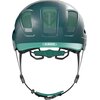 Kask rowerowy ABUS Hyban 2.0 Core Zielony Miejski z lampką (rozmiar M) Materiał wewnętrzny EPS