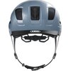 Kask rowerowy ABUS Hyban 2.0 Glacier Niebieski Miejski z lampką (rozmiar L) Materiał wewnętrzny EPS