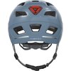 Kask rowerowy ABUS Hyban 2.0 Glacier Niebieski Miejski z lampką (rozmiar L) Materiał skorupy ABS