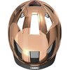 Kask rowerowy ABUS Hyban 2.0 Różowy-chrom Miejski z lampką (rozmiar M) Materiał skorupy ABS