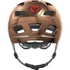 Kask rowerowy ABUS Hyban 2.0 Różowy-chrom Miejski z lampką (rozmiar M) Regulacja Od 52 do 58 cm